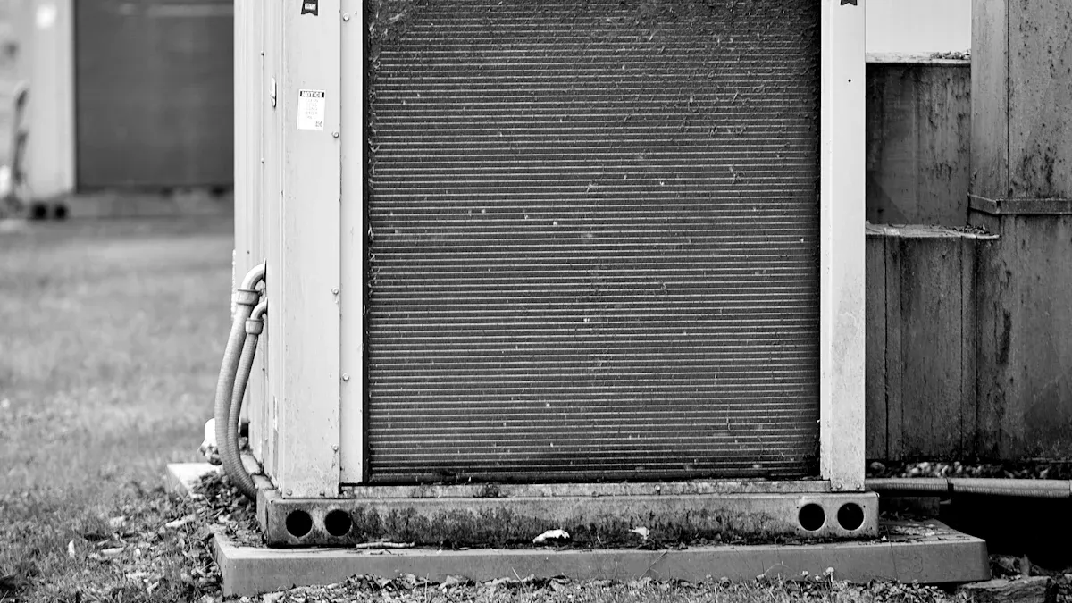 Cooling Refrigerator Finned Tube Type Wire Tube Condenser Overview